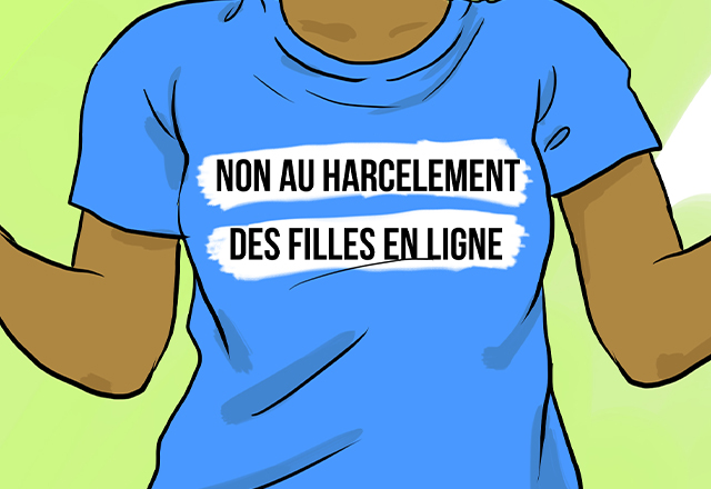 Illustration  Aux filles l'égalité